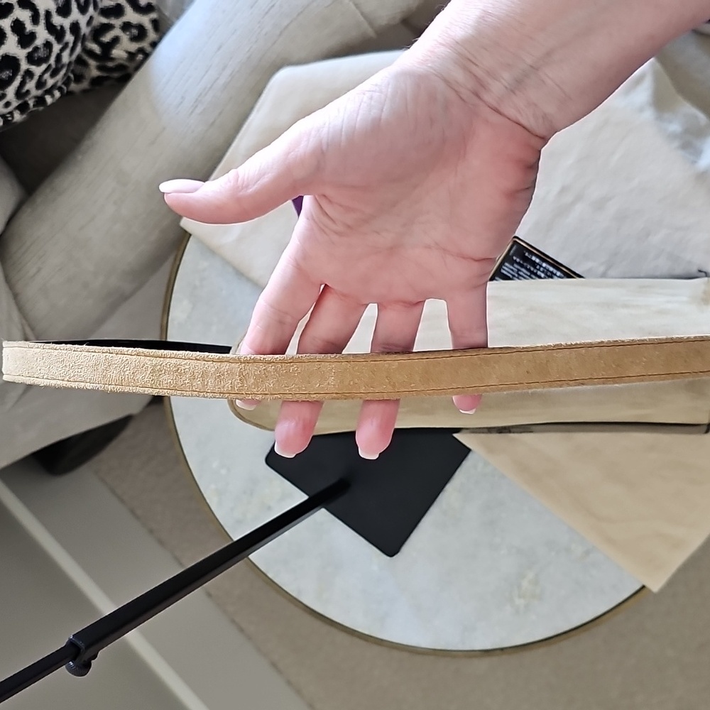 🌟CHANEL🌟 RARE AUTHENTIC Black Patent Leather Suede Flap Bag - Picture 10 of 14